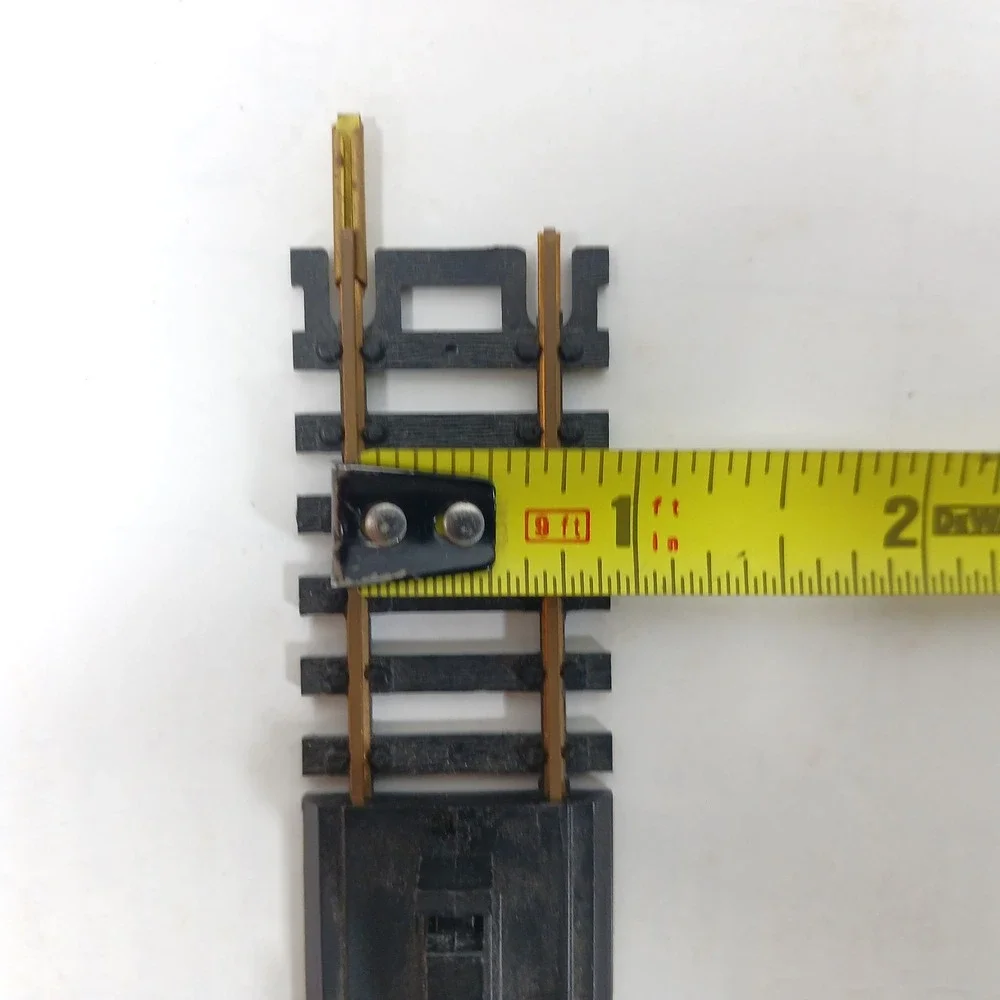 HO Scale Brass Manual Uncoupler Track Straight Sections Lot of 5 Train Accessory